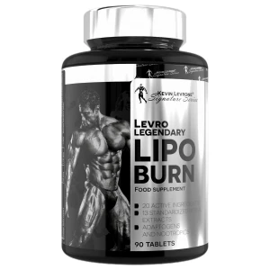 LevroLegendary Lipo Burn | 20 Active Ingredients Thermogenic Fat Burner за хранителни режими