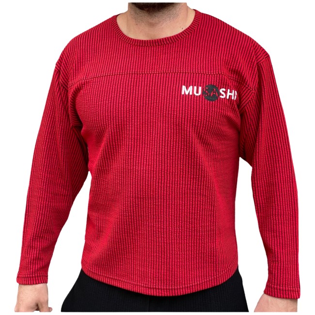 Musashi Reg-Top Dugi Rukav - Crvena / Rag Top Long Sleeve - Red