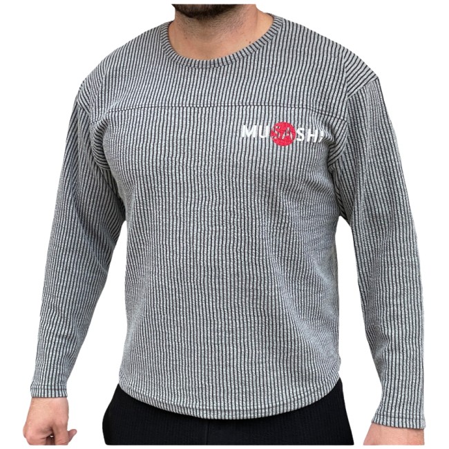 Musashi Reg-top s dugim rukavima - siva / Rag Top Long Sleeve - Grey