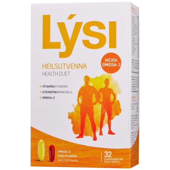 Health Duet | Omega-3 &amp; Multivitamins от Lysi