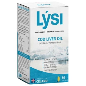 Cod Liver Oil Omega-3 500 mg | with Vitamin D &amp; A pro diety