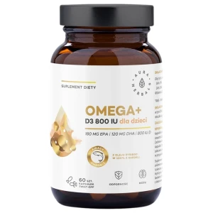 Omega-3 500 mg + Vitamin D3 800 IU pro diety