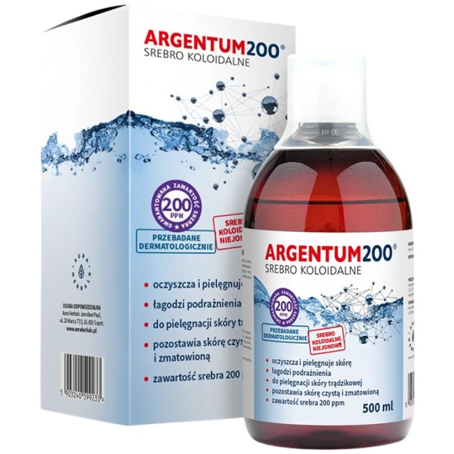 Aura Herbals Argentum200® Colloidal Silver 200 ppm