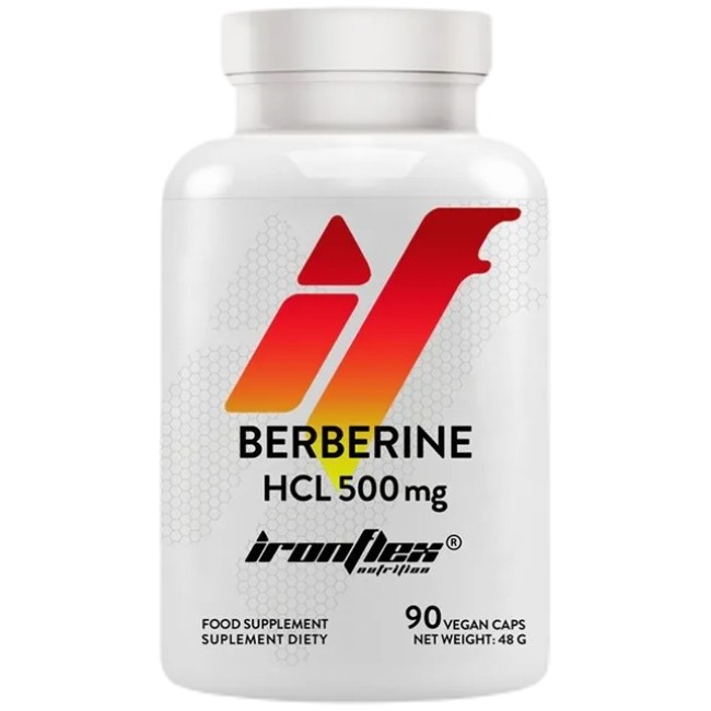 Ironflex Nutrition Berberine HCL 510 mg