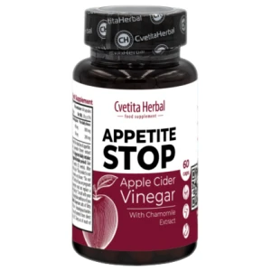 Appetite Stop | Apple Cider Vinegar 400 mg with Chamomile pro diety