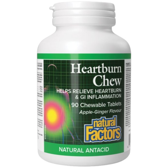 Natural Factors Heartburn Chew