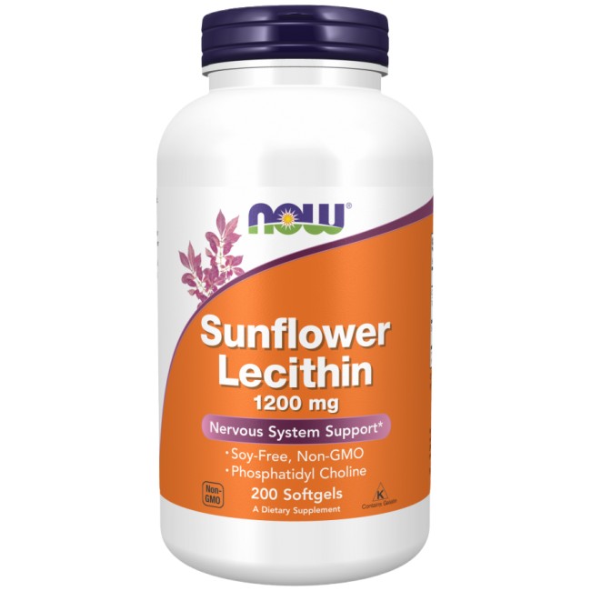 NOW Foods Sunflower Lecithin 1200 mg