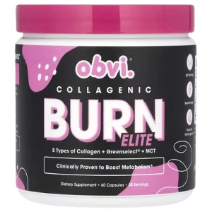 Collagenic Burn Elite | 5 Types of Collagen, Greenselect &amp; MCT за хранителни режими