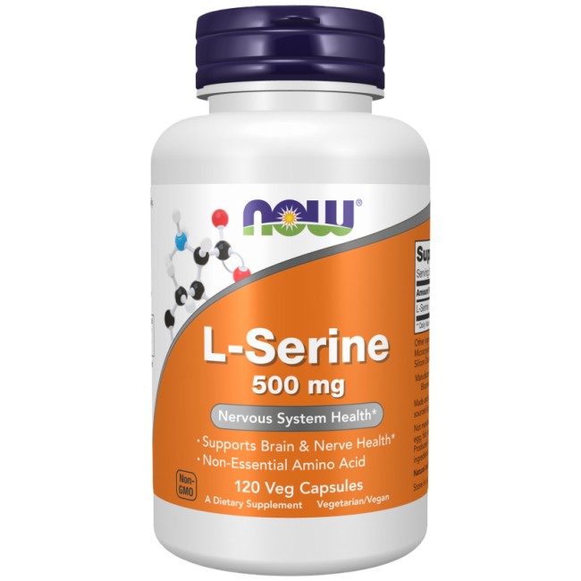 NOW Foods L-Serine 500 mg