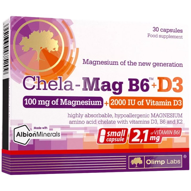 Chela-Mag B6 + D3 от Olimp Sport Nutrition