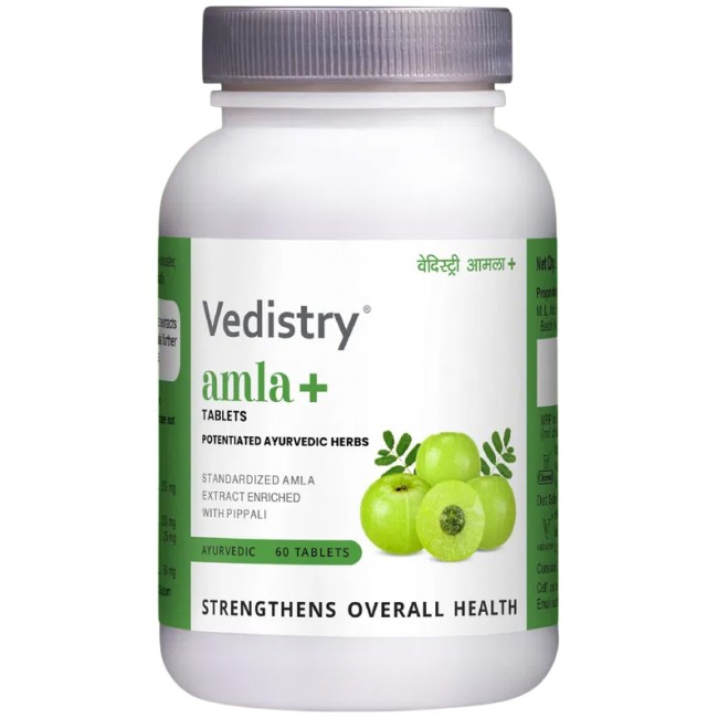 Amla+ Tablets | Vedistry Series от Charak