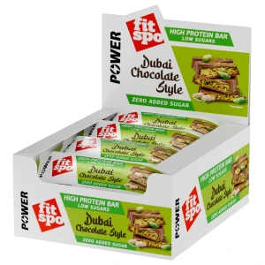 Fit Spo Power Bar - Dubai Chocolate Style pro diety