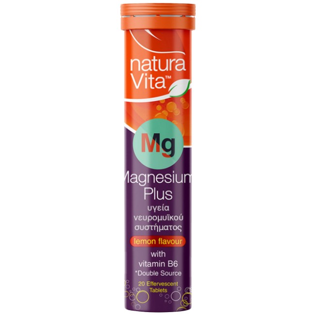 Natura Vita Magnesium plus Vitamin B6