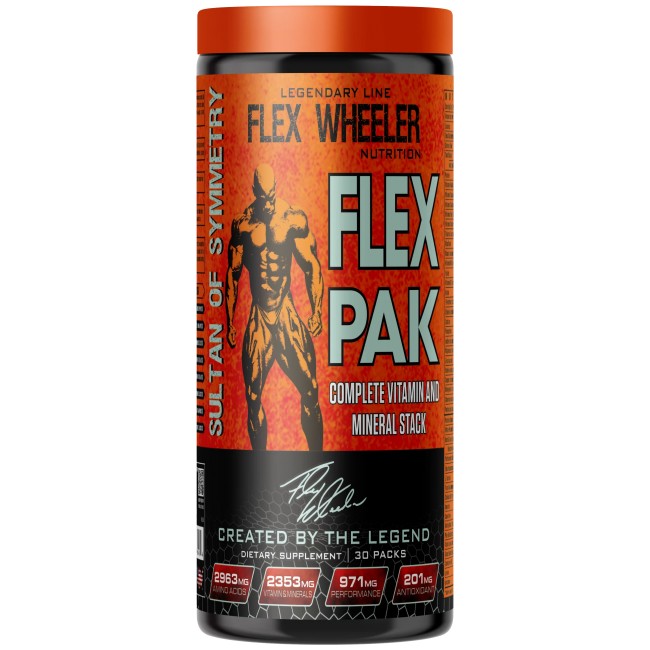 Flex Wheeler Signature Series Flex Pack | Complete Vitamin & Mineral Stack