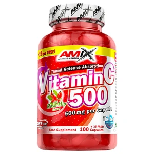 Vitamin C 500 mg with Rose Hips за хранителни режими