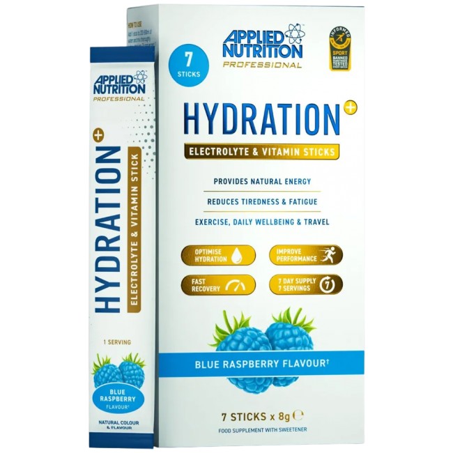 Applied Nutrition Hydration + Electrolyte &amp; Vitamin Powder Stick Packs