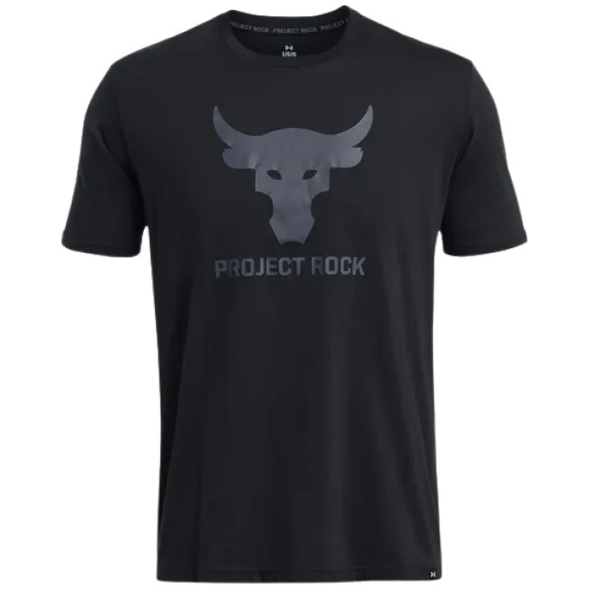 Under Armour Men's T-Shirt UA Pjt Rck Brahma Bull SS - Black