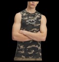 Men's Pjt Rck Camo Tank - Brown за хранителни режими