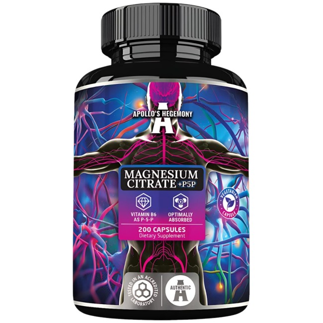 Apollo's Hegemony Magnesium Citrate + P5P