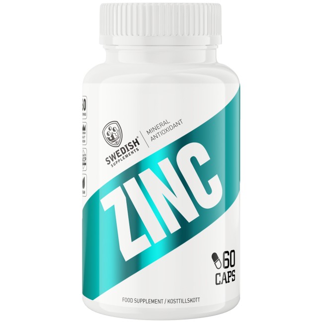 Zinc 25 mg | as Zinc Citrate от SWEDISH Supplements