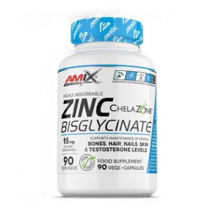 Zinc Bisglycinate 15 mg | ChelaZone за хранителни режими