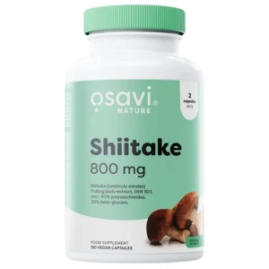 Shiitake 800 mg | Minimum 20% Beta-Glucans за хранителни режими