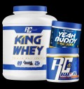 Ronnie Coleman King Whey | + BCAA XS + Yeah Buddy Pre-Workout FREE за хранителни режими