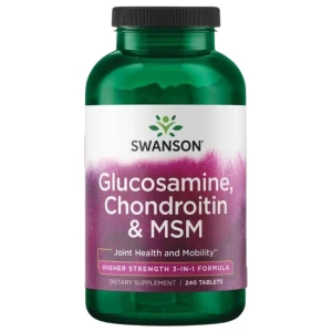 Glucosamine, Chondroitin &amp; MSM - Higher Strength за хранителни режими