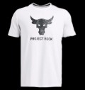 Men's T-Shirt UA Pjt Rck Brahma Bull SS - White за хранителни режими