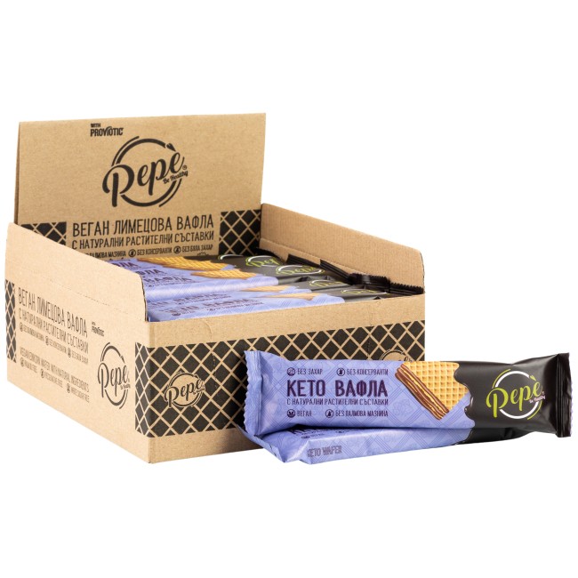 PEPE Be Healthy Keto Waffle - Natural / Without Added Sugar