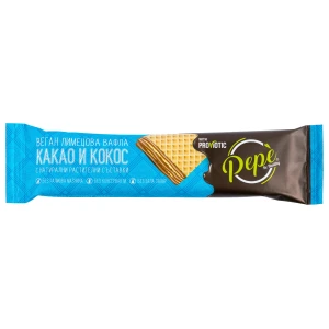 Vegan Spelt Waffle - Cocoa &amp; Coconut pro diety