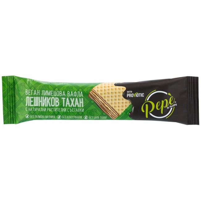 PEPE Be Healthy Vegan Spelt Waffle - Hazelnut Tahini