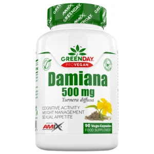 GreenDay ProVegan Damiana 500 mg за хранителни режими
