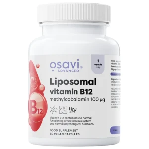 Liposomal Vitamin B12 Methylcobalamin 100 mcg | Liposovit® за хранителни режими