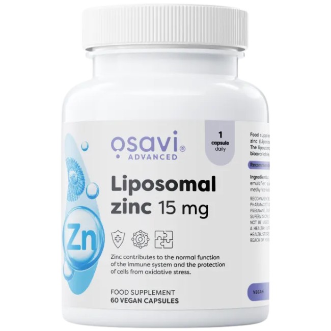 Liposomal Zinc 15 mg | Liposovit® от Osavi