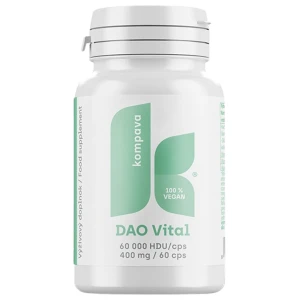 DAO Vital 180 000 HDU + Vitamin C &amp; B6 pro diety
