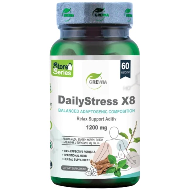 Grewia DailyStress X8 – Balanced Adaptogenic Composition