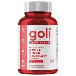 Zero Sugar Apple Cider Vinegar Gummies 500 mg | with Probiotic Blend pro diety