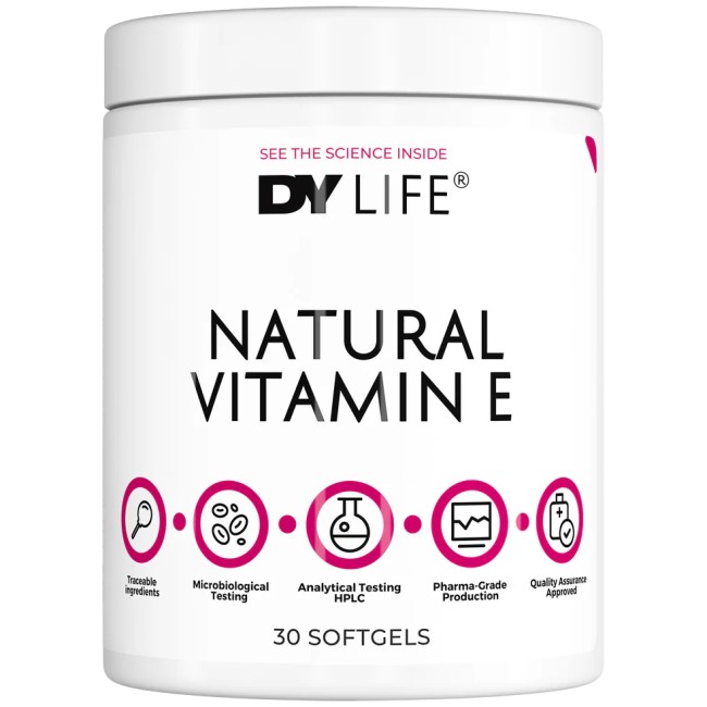 Dorian Yates Nutrition DY Life Natural Vitamin E 268 mg