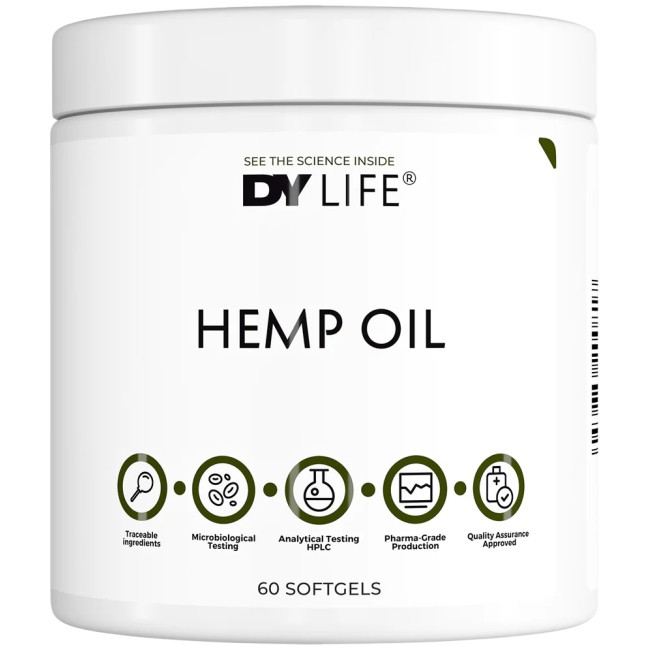 Dorian Yates Nutrition DY Life Hemp Oil 1000 mg