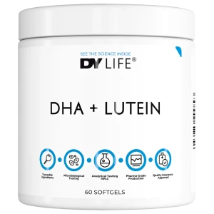 DY Life DHA + Lutein | 600 mg DHA + 6 mg Lutein pro diety