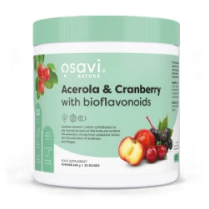 Acerola &amp; Cranberry | with Bioflavonoids за хранителни режими