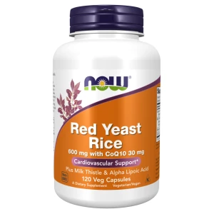 Red Yeast Rice 600 mg with CoQ10 30 mg pro diety