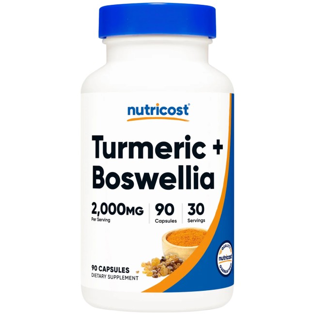 Turmeric 1000 mg + Boswellia 1000 mg от Nutricost