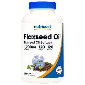 Flaxseed Oil 1200 mg pro diety