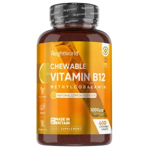 Chewable Vitamin B12 Methylcobalamin 1000 mcg pro diety