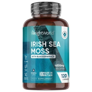 Irish Sea Moss 4000 mg with Bladderwrack 639 mg pro diety
