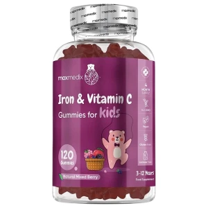 Iron &amp; Vitamin C Gummies for Kids pro diety