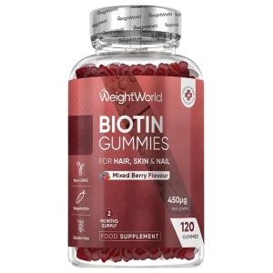 Biotin 5000 mcg Gummies pro diety