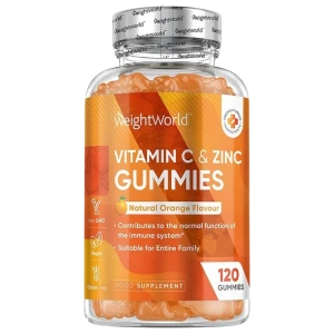 Vitamin C &amp; Zinc Gummies pro diety